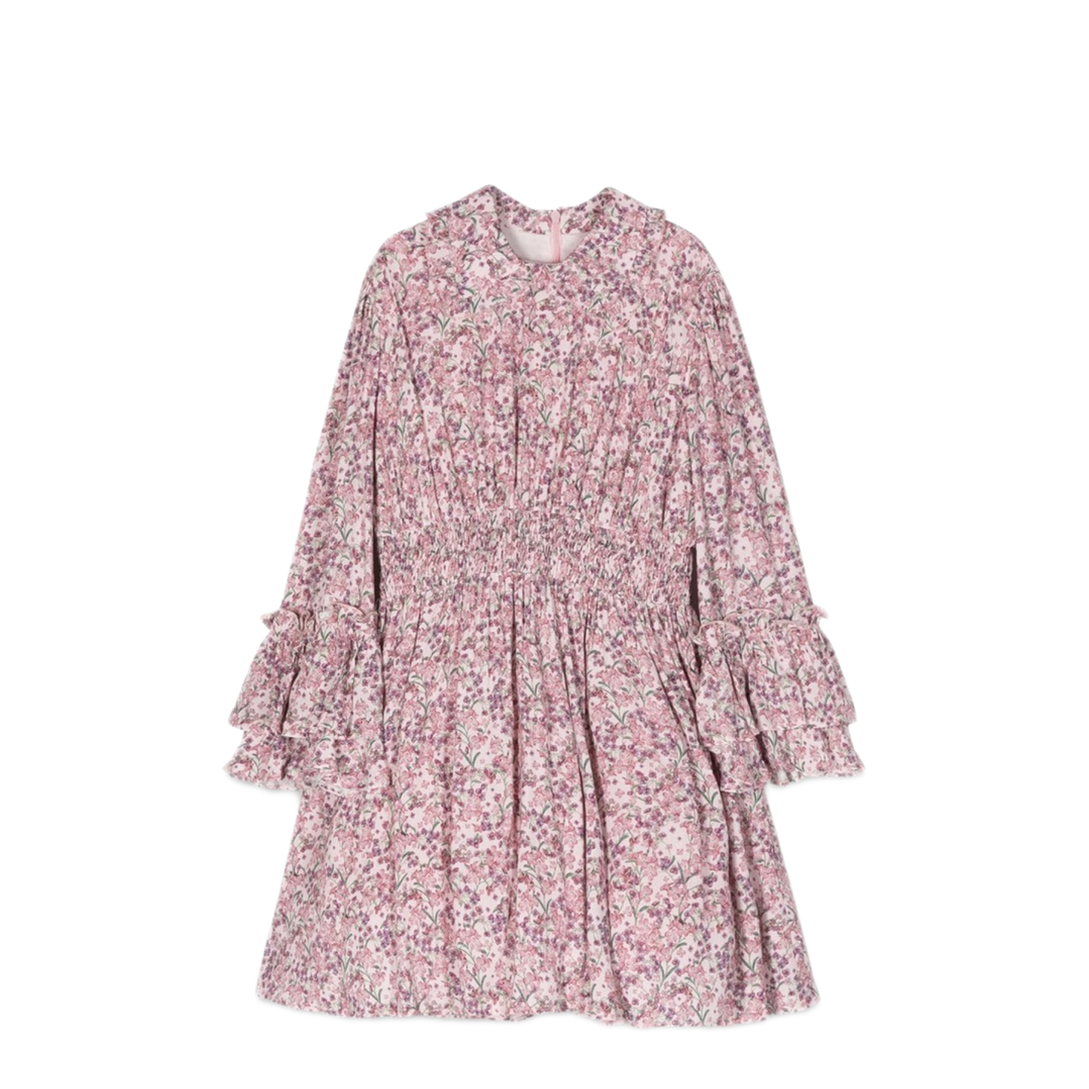 MAYFEYR - Simonetta - Dress With Ruffled Collar And Sleeves - ST1A40KK0151579MC