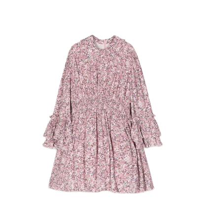 MAYFEYR - Simonetta - Dress With Ruffled Collar And Sleeves - ST1A40KK0151579MC