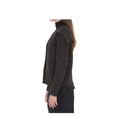 MAYFEYR - Bottega Veneta - English Rib Wool Cardigan - 838107V5LV02113