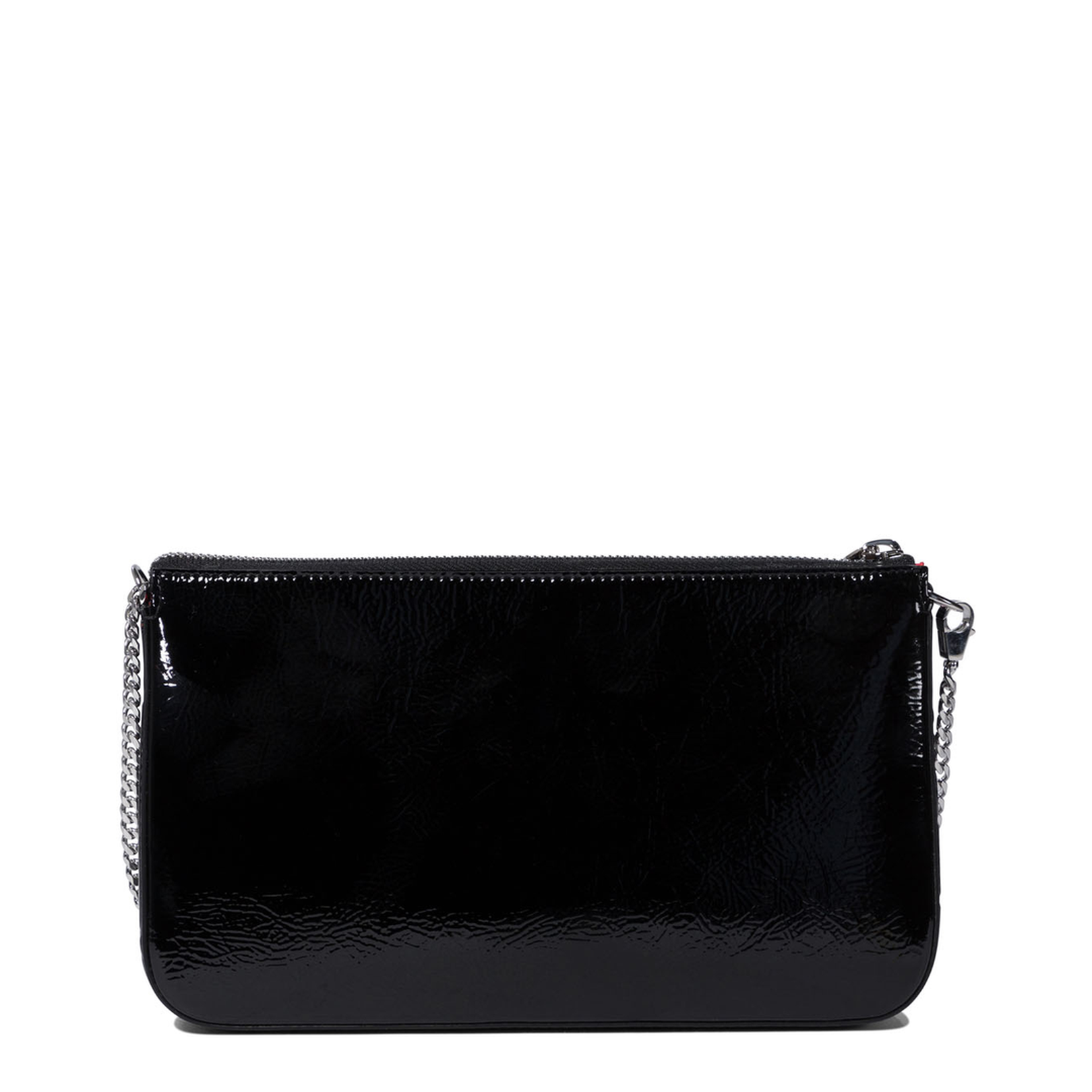Adjustable Removable Nylon Strap Double Chain Bag with Zipper Pocket and Detachable Coin Purse