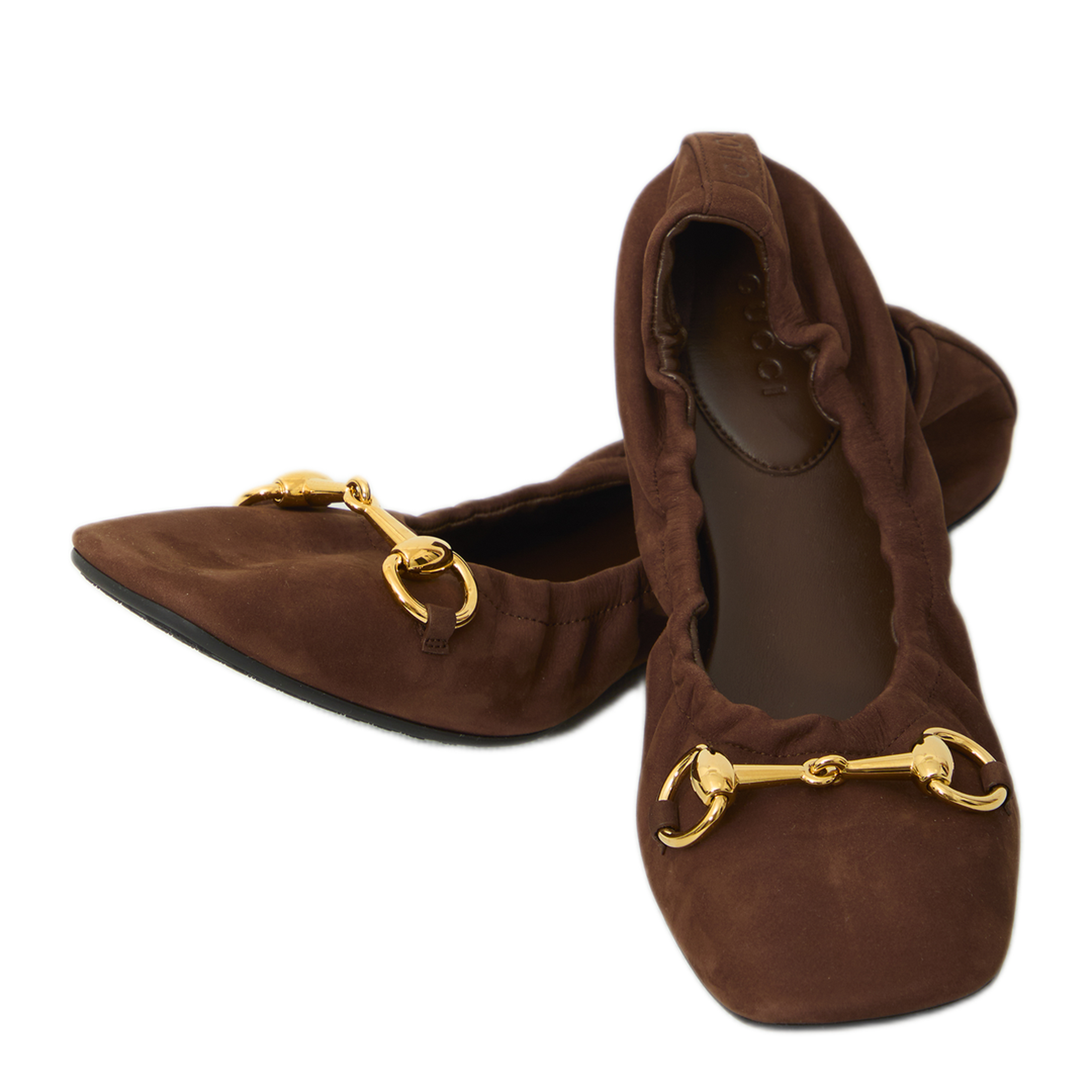 MAYFEYR - Gucci - Prima Ballerina Flat In Suede - 875323AAEQY2021