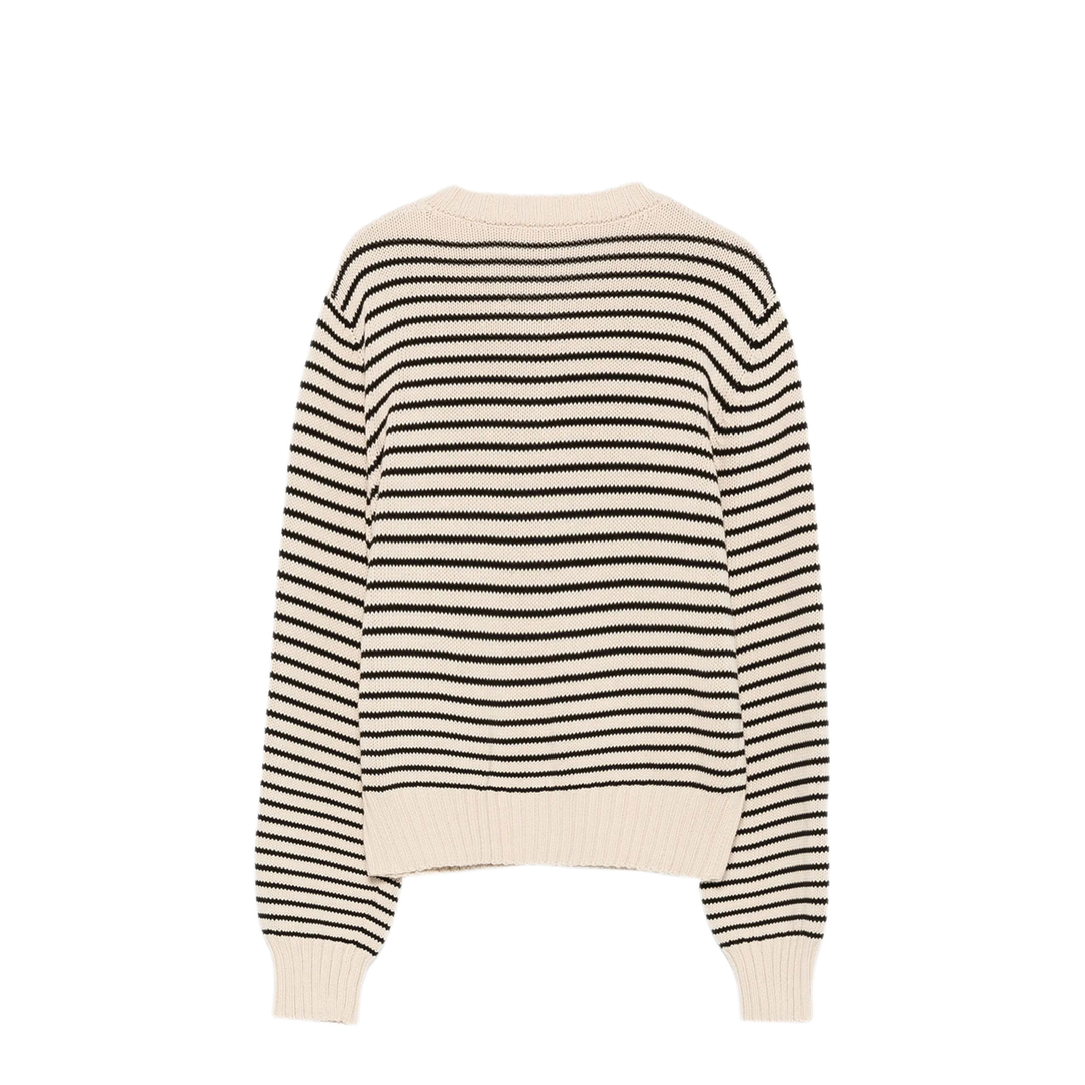 MAYFEYR - Roberto Collina - Striped Cotton Cardigan - A1222003