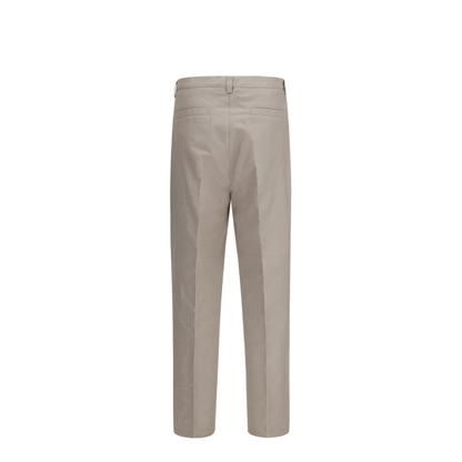 MAYFEYR - Brunello Cucinelli - Tailored Pants In Cotton With Belt Loops - MH262H0660