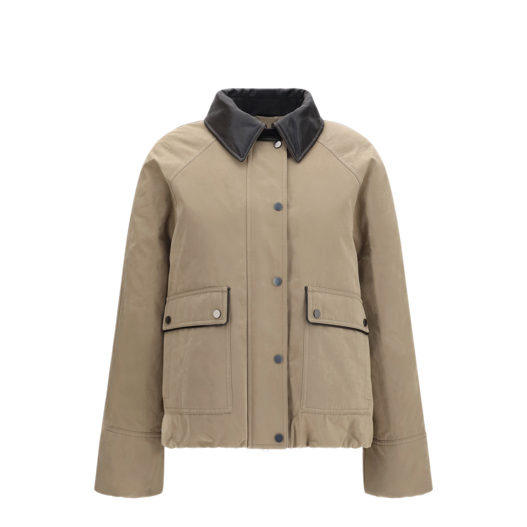 MAYFEYR - Brunello Cucinelli - Padded Down Jacket With Leather Collar - MG5457551C5456