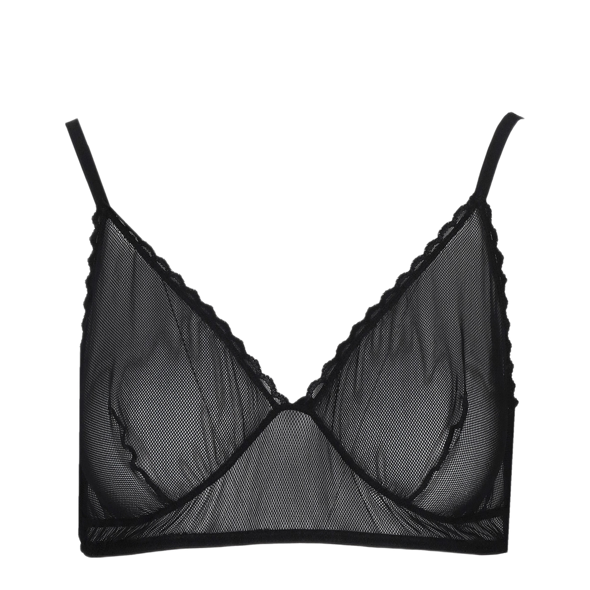 MAYFEYR - LAURA URBINATI - Triangle Bra With Support Black - I2R02RT90