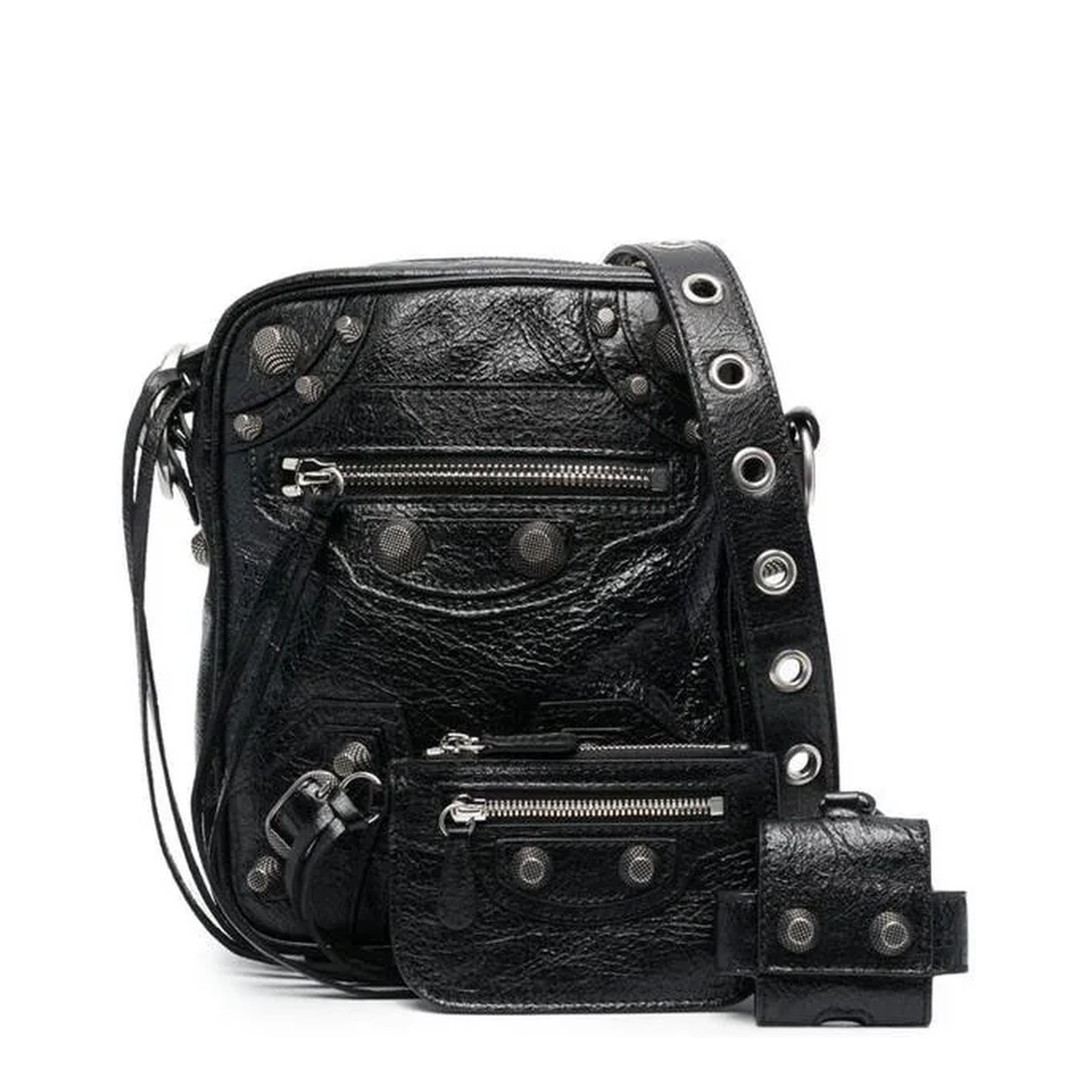 Le Cagole Crossbody Bag in Black