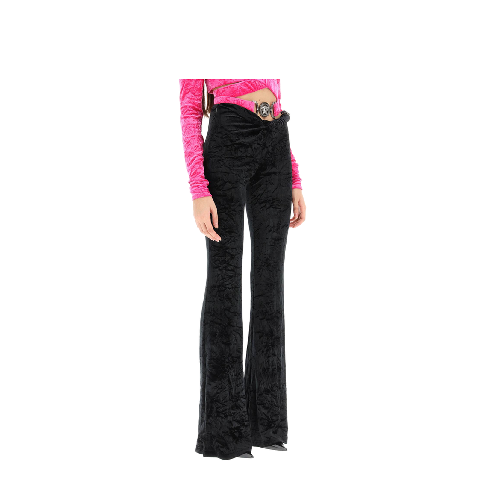 Velvet Flared Pants