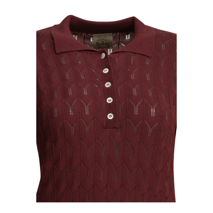 MAYFEYR - Rakkì - California Polo Shirt With Buttons - CALIFORNIACHERRY