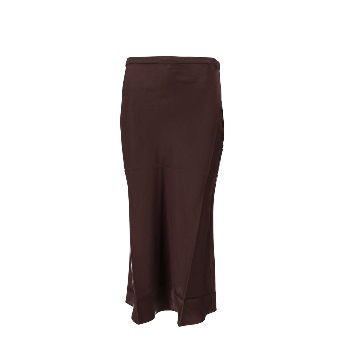 MAYFEYR - Anine Bing - Bar Silk Skirt Deep Brown - A044001BWN43