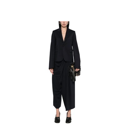 Jacket in Wool Blue