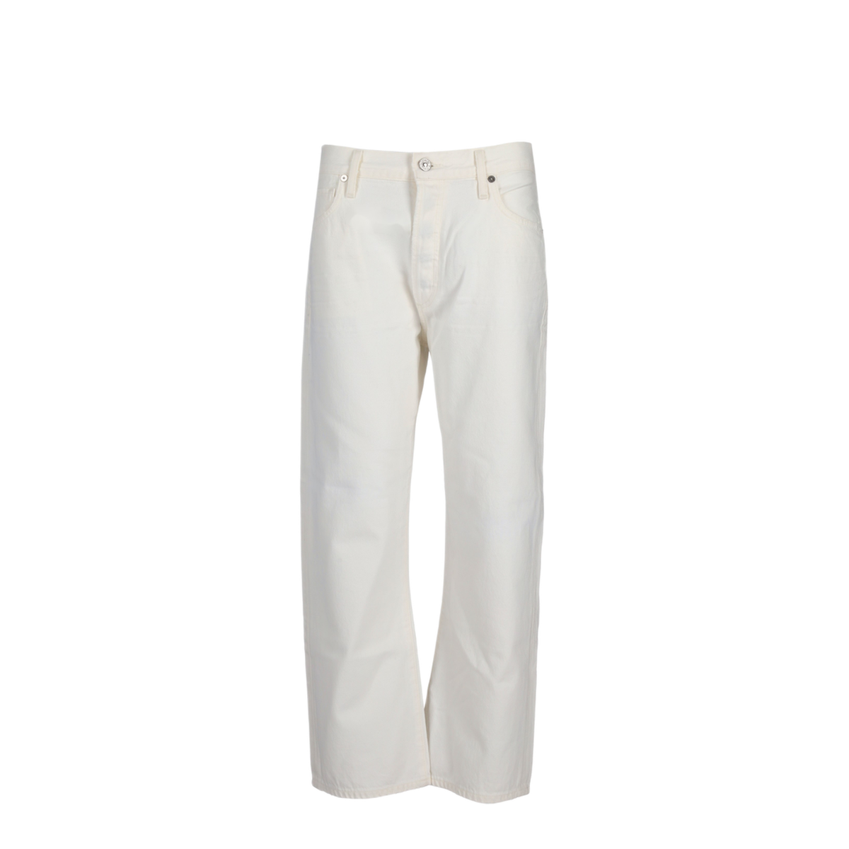 MAYFEYR - Citizens of Humanity - C Of H Emery High Rise Relaxed Crop Denim - 17661185WHTCH