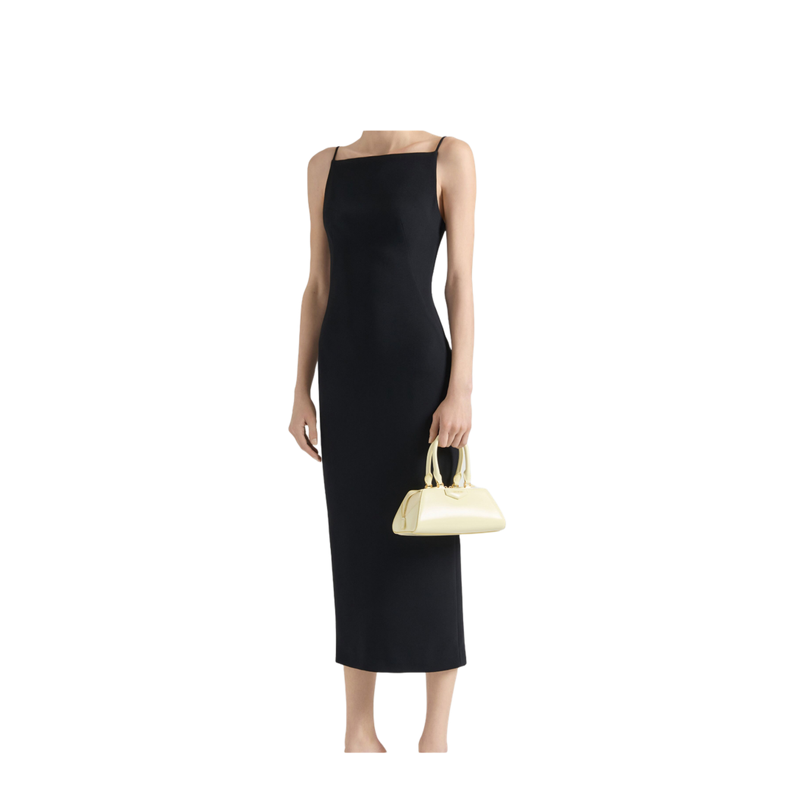 Mini Antigona East-West Bag in Box Leather
