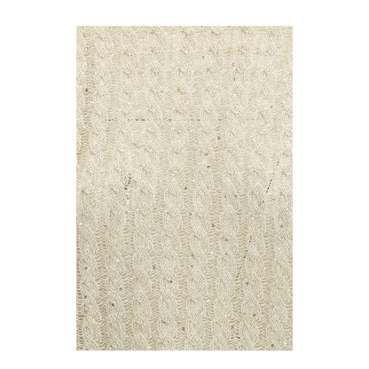 MAYFEYR - Brunello Cucinelli - Dazzling Cable Linen Sweater With Openwork Ribbing - MCO559710