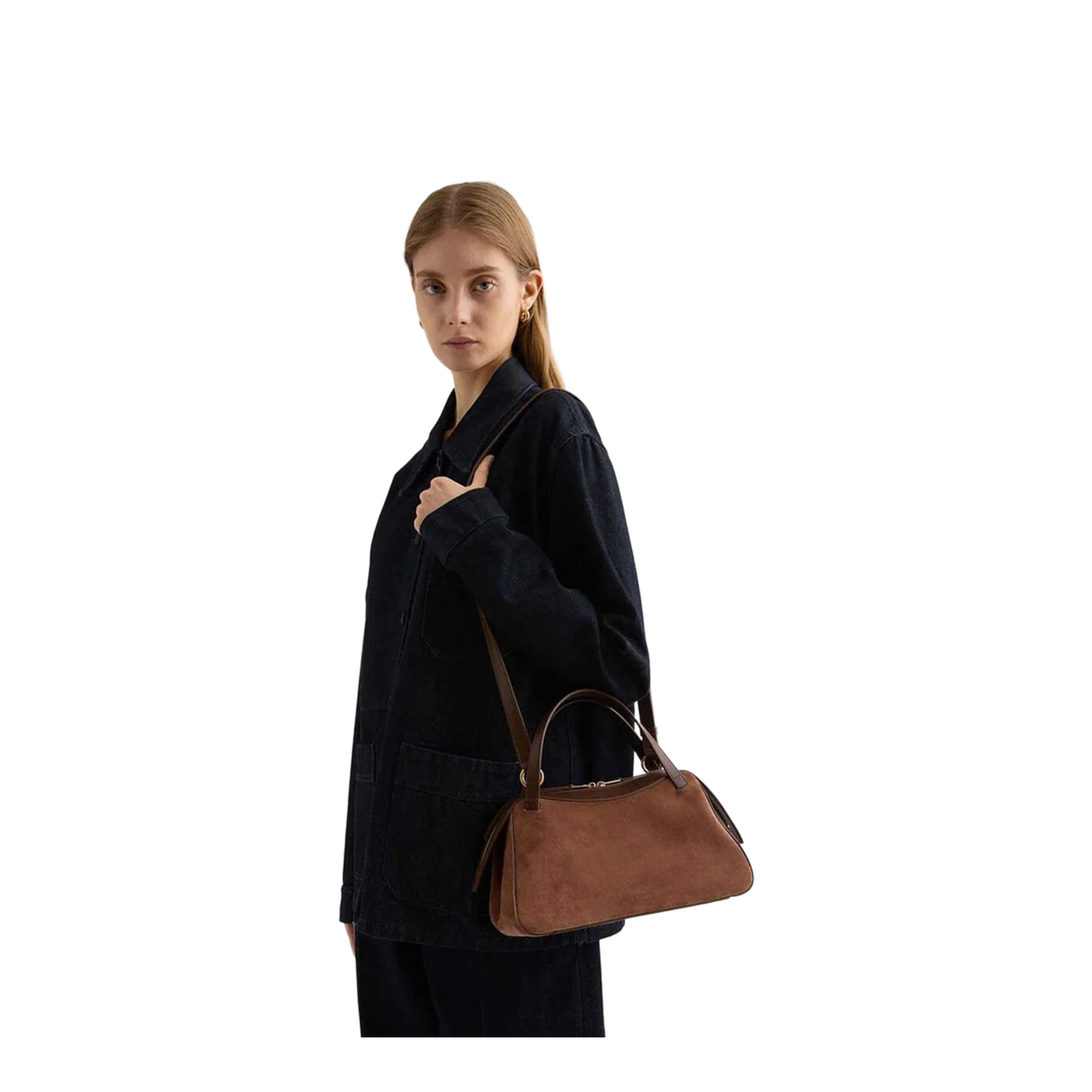 Small Suede Shoulder Bag