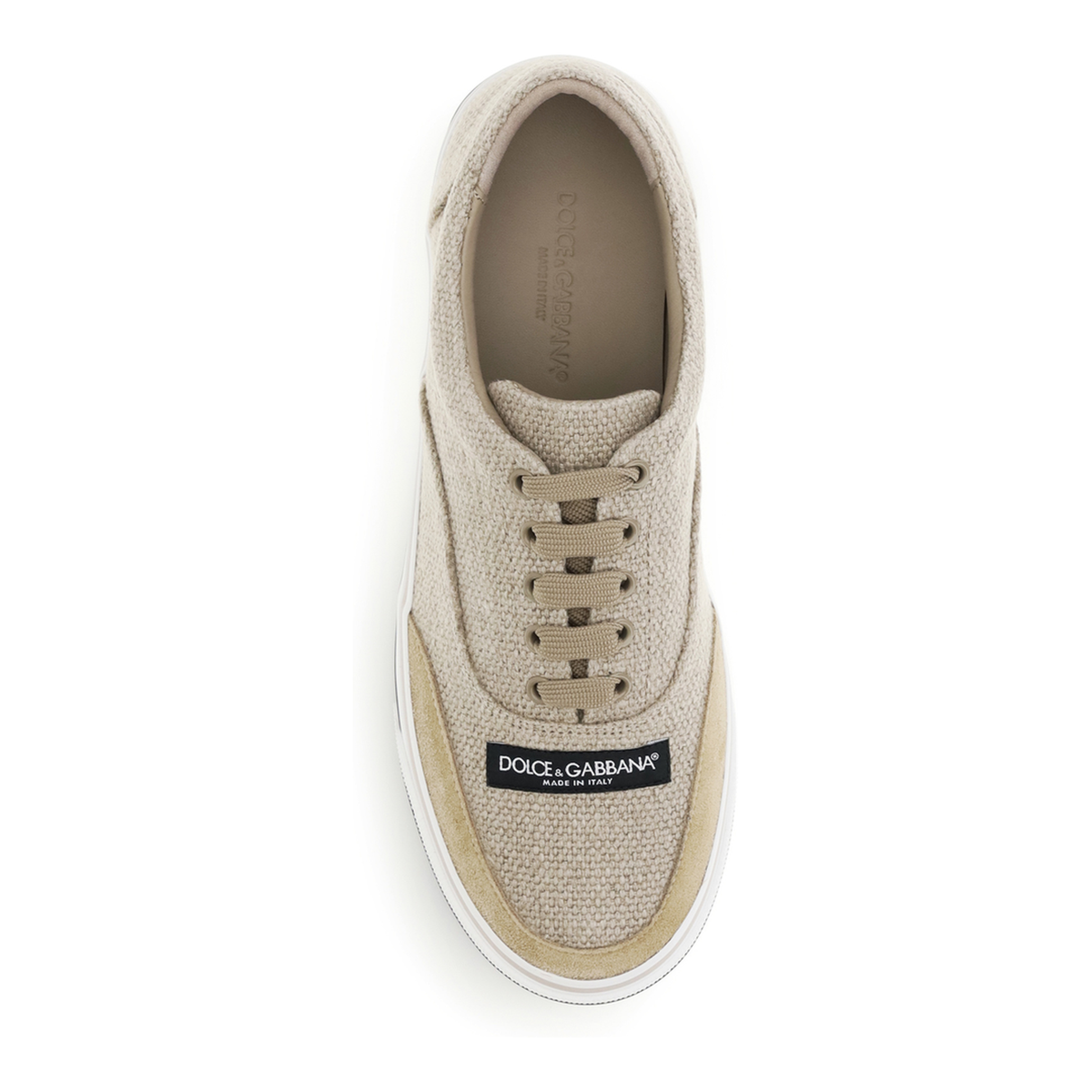 Dg Sailing Linen Sneakers