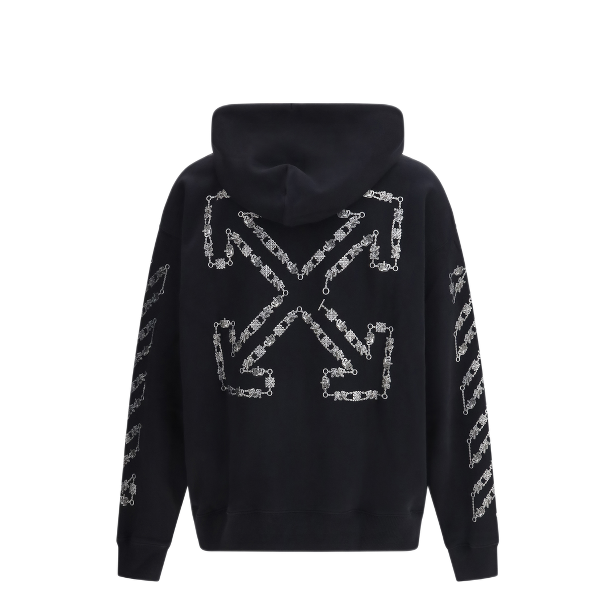 MAYFEYR - Off-White - Chain Araldic Arrow Skate Hoodie - 44MBB085S26F0050010001