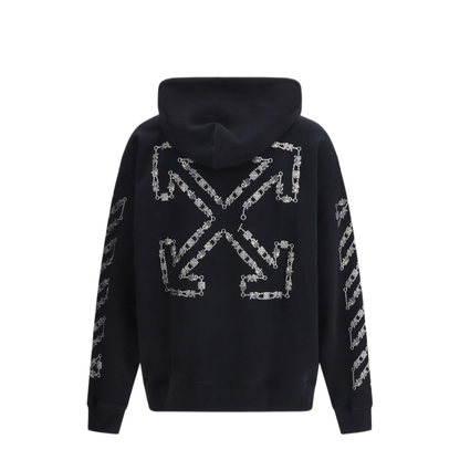 MAYFEYR - Off-White - Chain Araldic Arrow Skate Hoodie - 44MBB085S26F0050010001