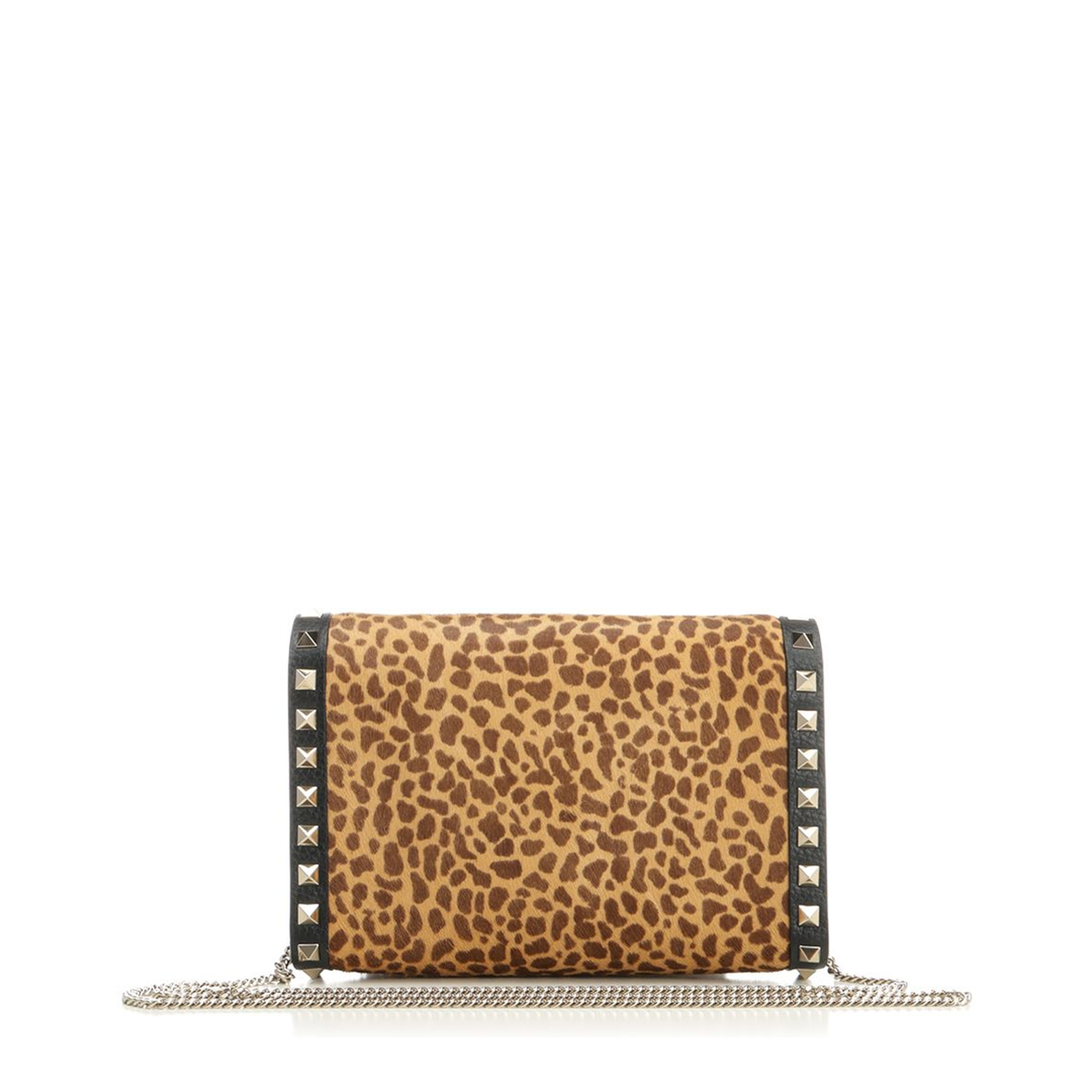 Rockstud Mini Pony Skin Shoulder Bag