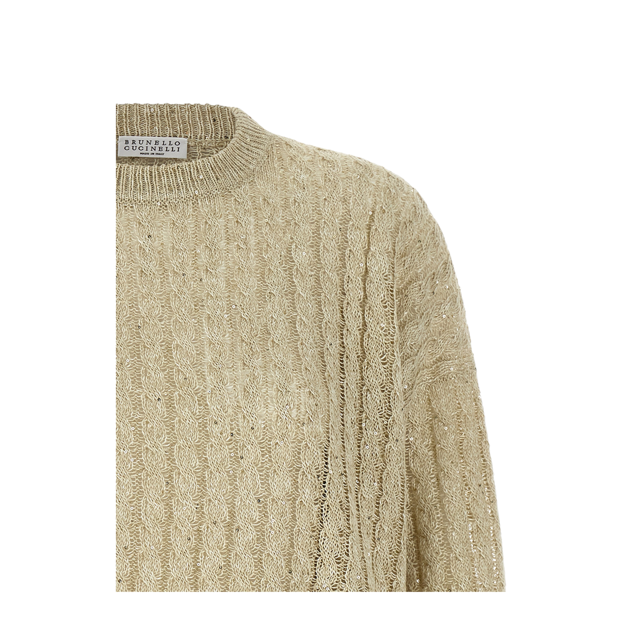 Women's Knitted Sweater Beige