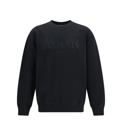 MAYFEYR - Balmain - Vintage Embroidered Logo Sweatshirt - HH1JQ130BD60