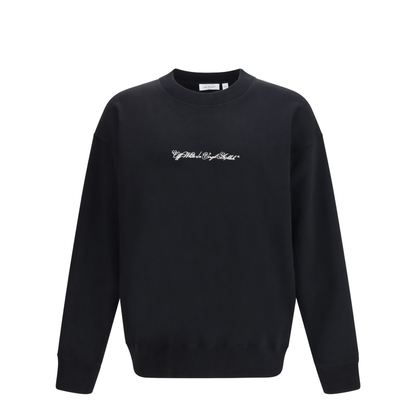 Sweatshirt with Embroidered Logo
