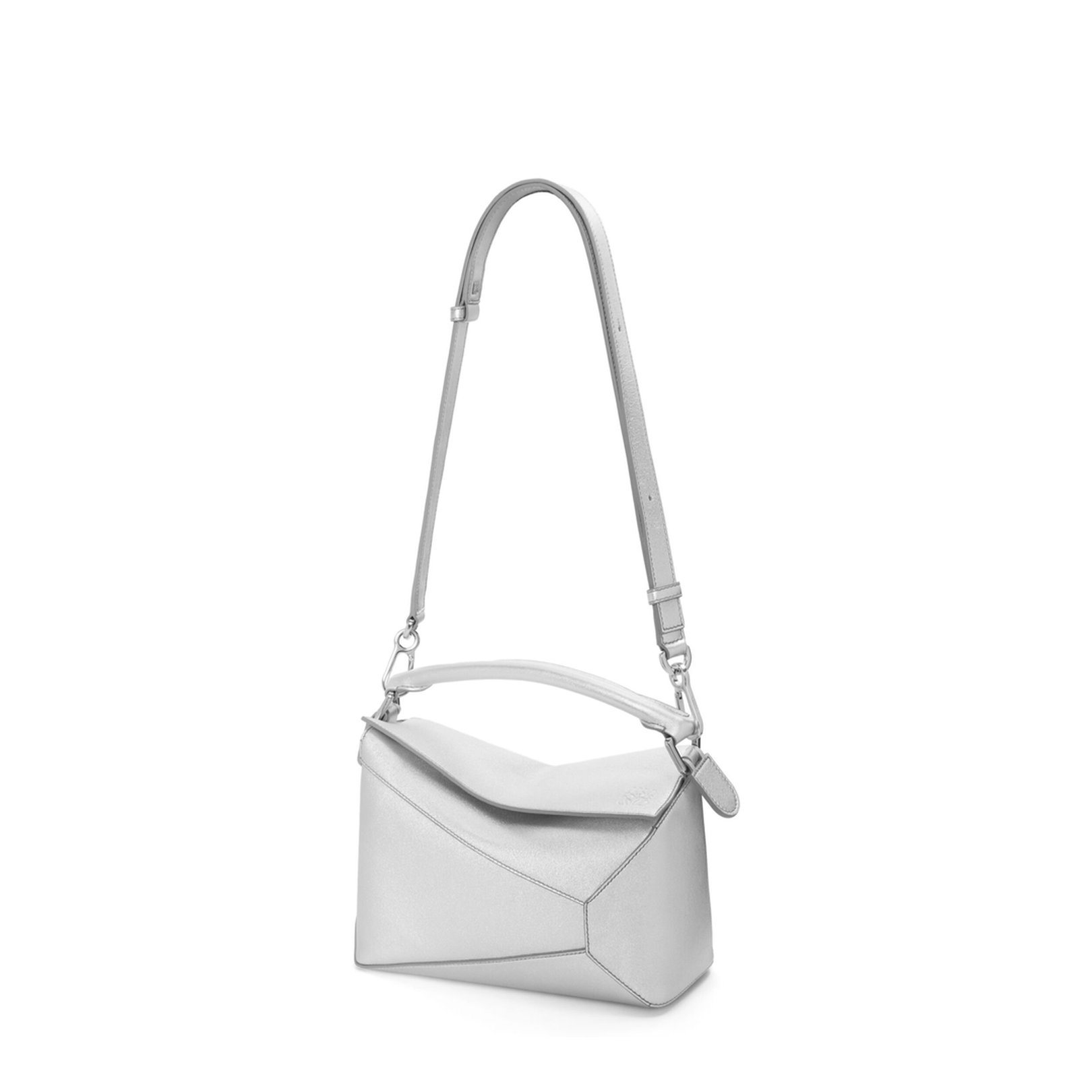 Puzzle Edge Small Leather Handbag
