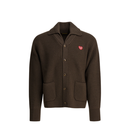 MAYFEYR - Human Made - Wool Cardigan - HM30CS004BROWN