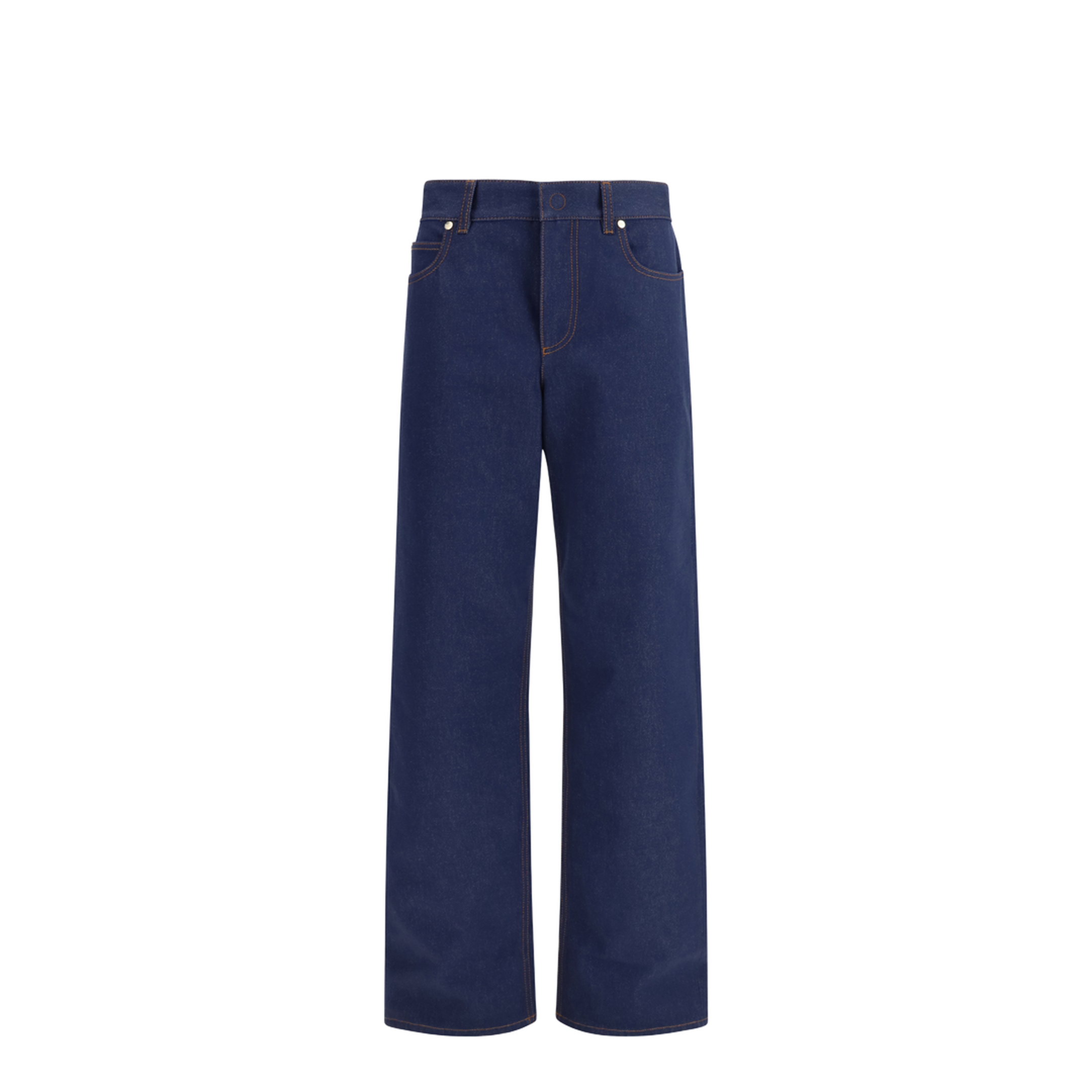 MAYFEYR - Fendi - Five-Pocket Straight Cut Jeans With Logo Detail - FLP882AOHS
