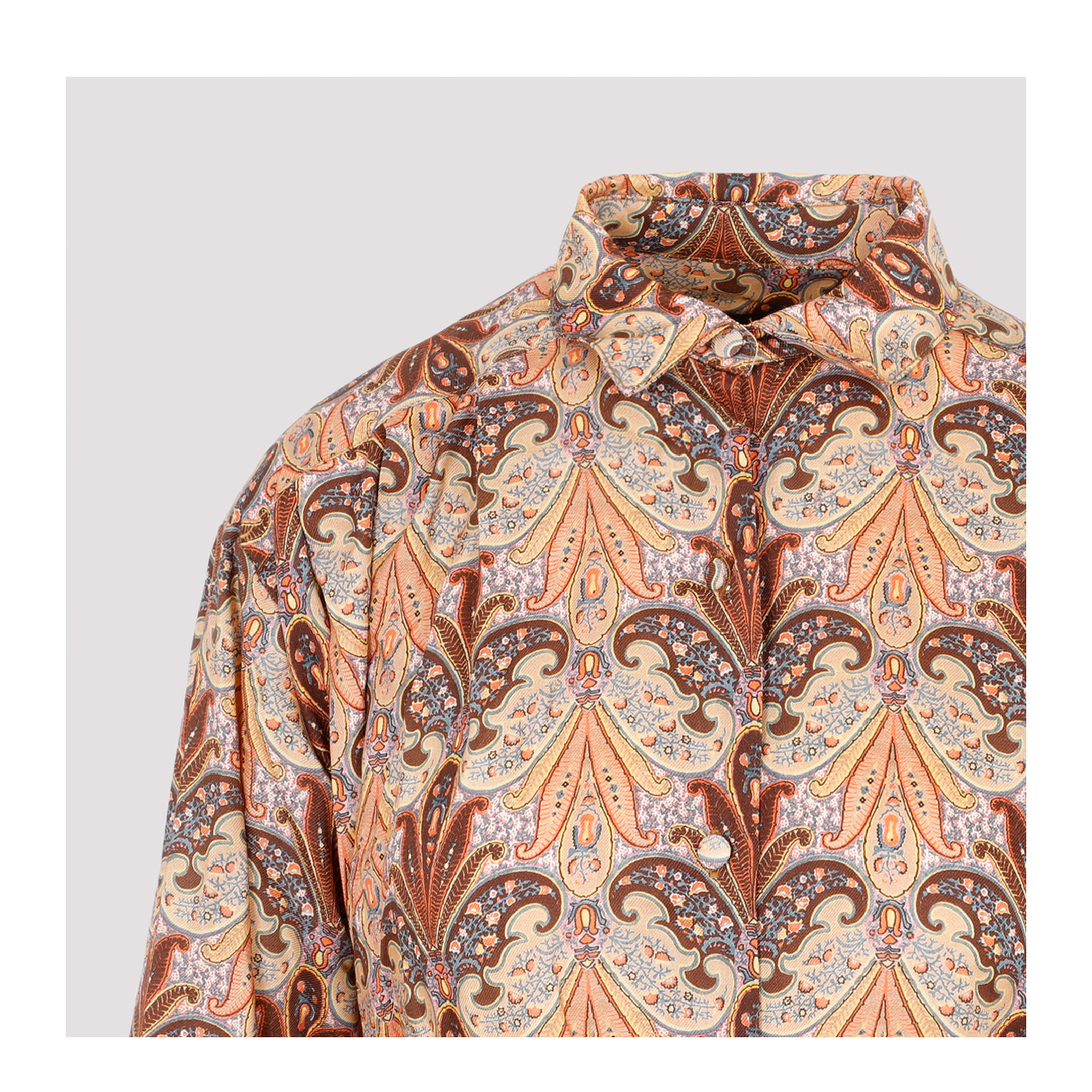MAYFEYR - Etro - Printed Shirt Dress - 116295040