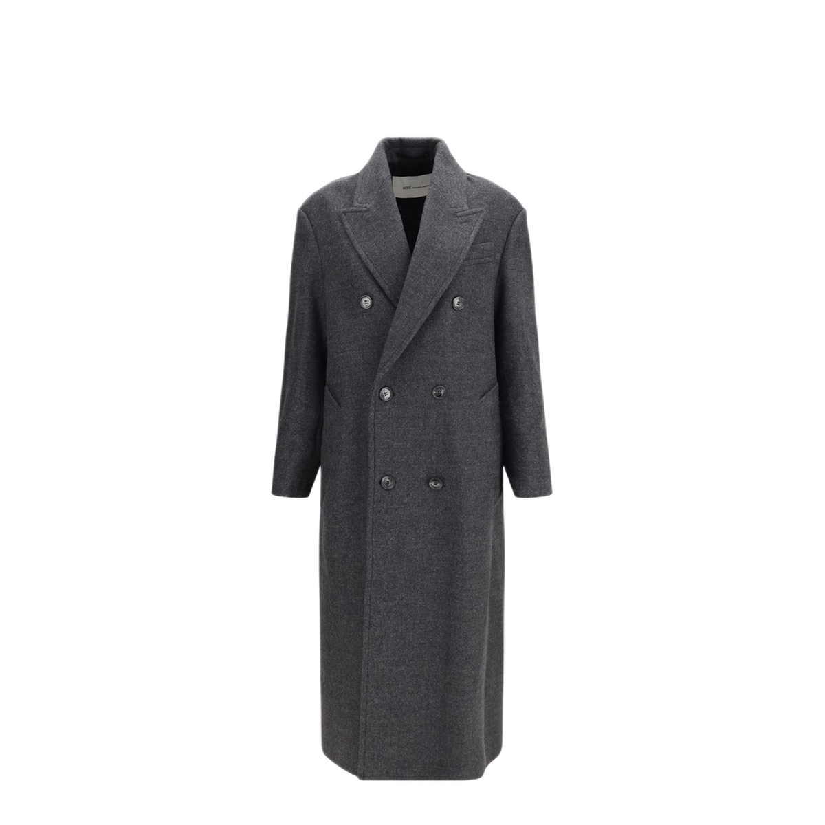 MAYFEYR - Ami Paris - Long Double Breasted Wool Coat - FCO458WV0078A189