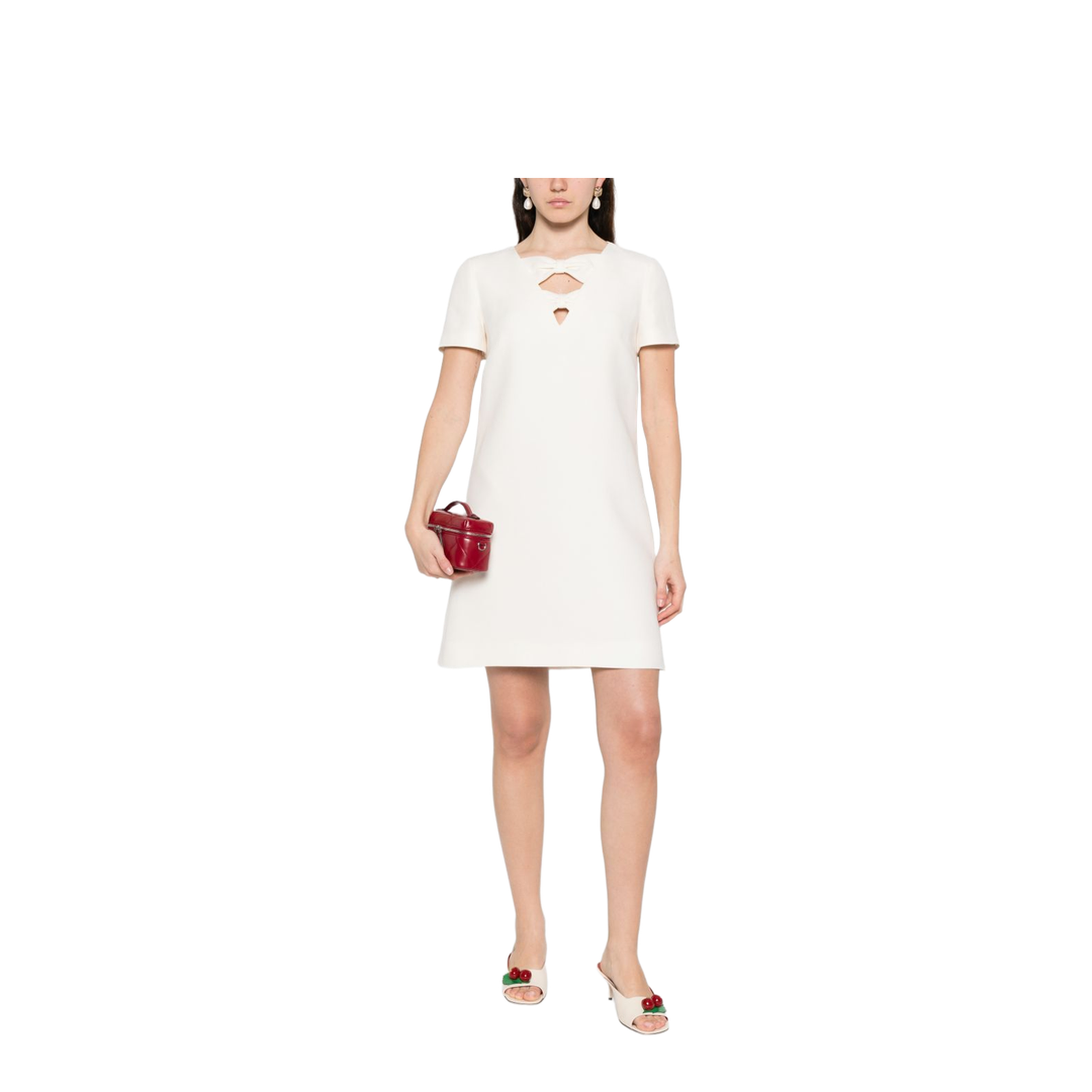 MAYFEYR - Valentino - Wool And Silk Blend Short Dress - BVAHT51CFA03