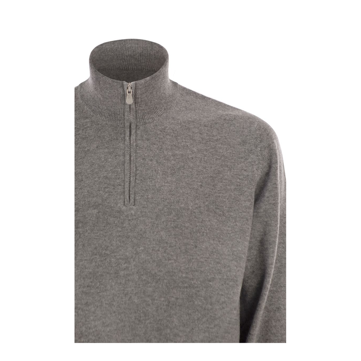 MAYFEYR - Brunello Cucinelli - Cashmere Half Zip Sweater - M2200124CF423