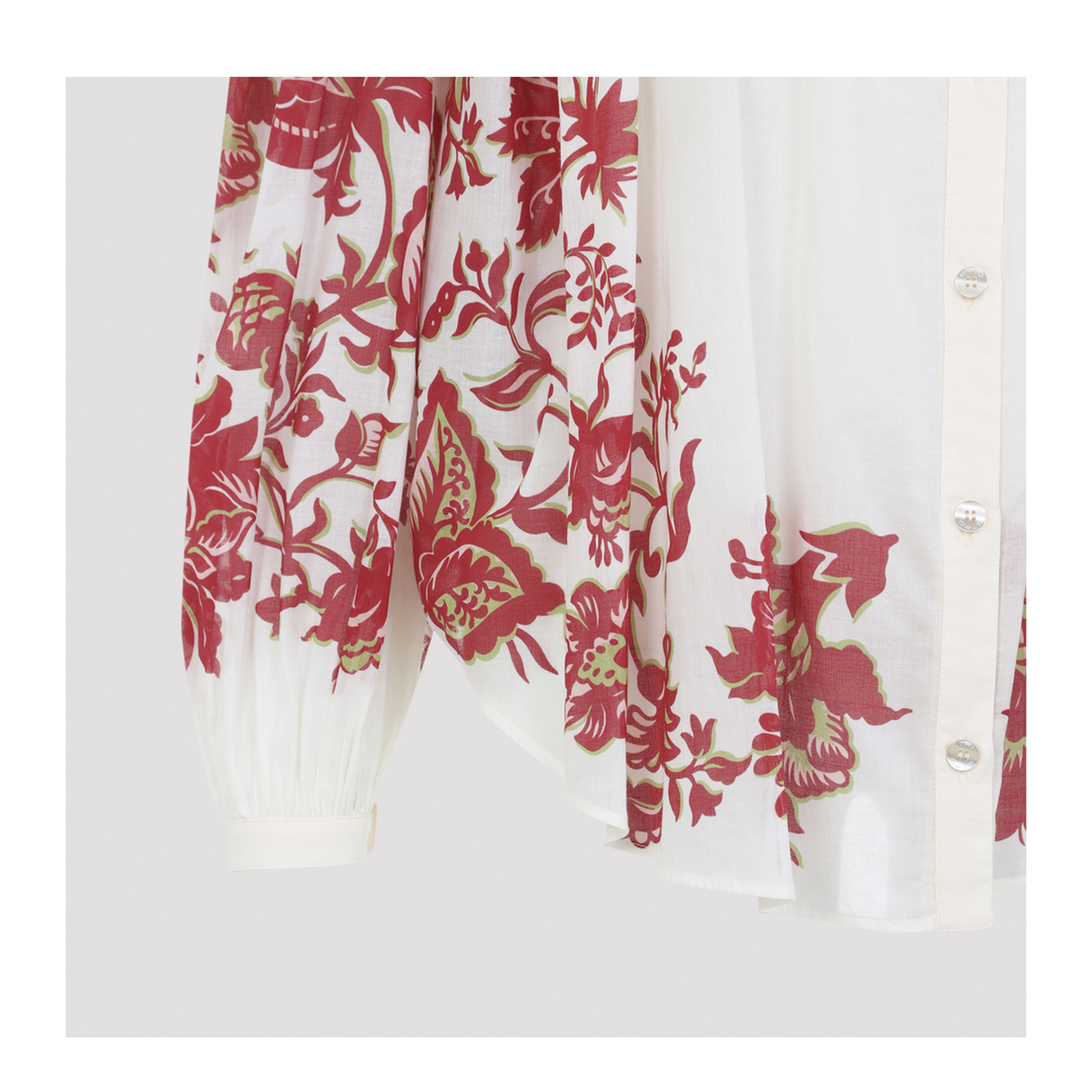 MAYFEYR - Etro - Pleates Band Collar Shirt - WRIA004899SP5I8