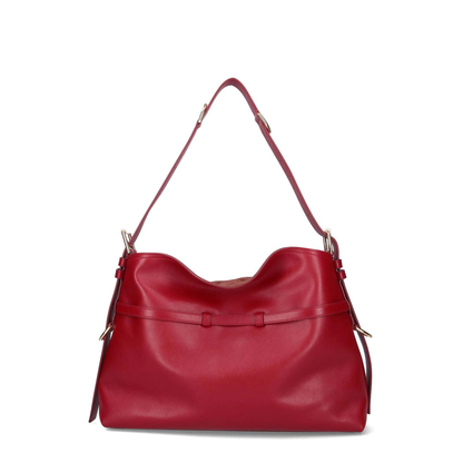 Medium Voyou Bag in Shiny Leather