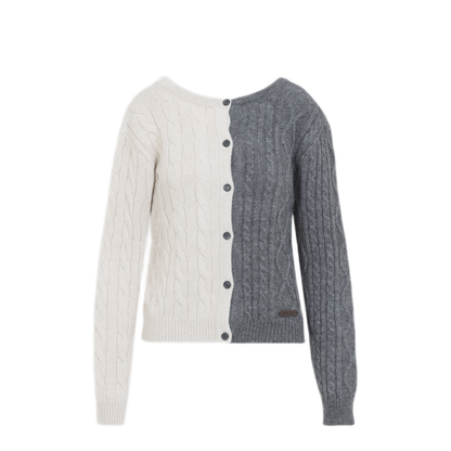MAYFEYR - Moschino - Bicolor Cardigan - 252EA091255041506