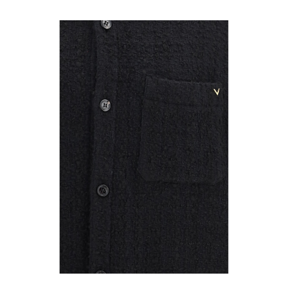 MAYFEYR - Valentino - Textured High-Neck Jacket - 9V3CIO01BL1