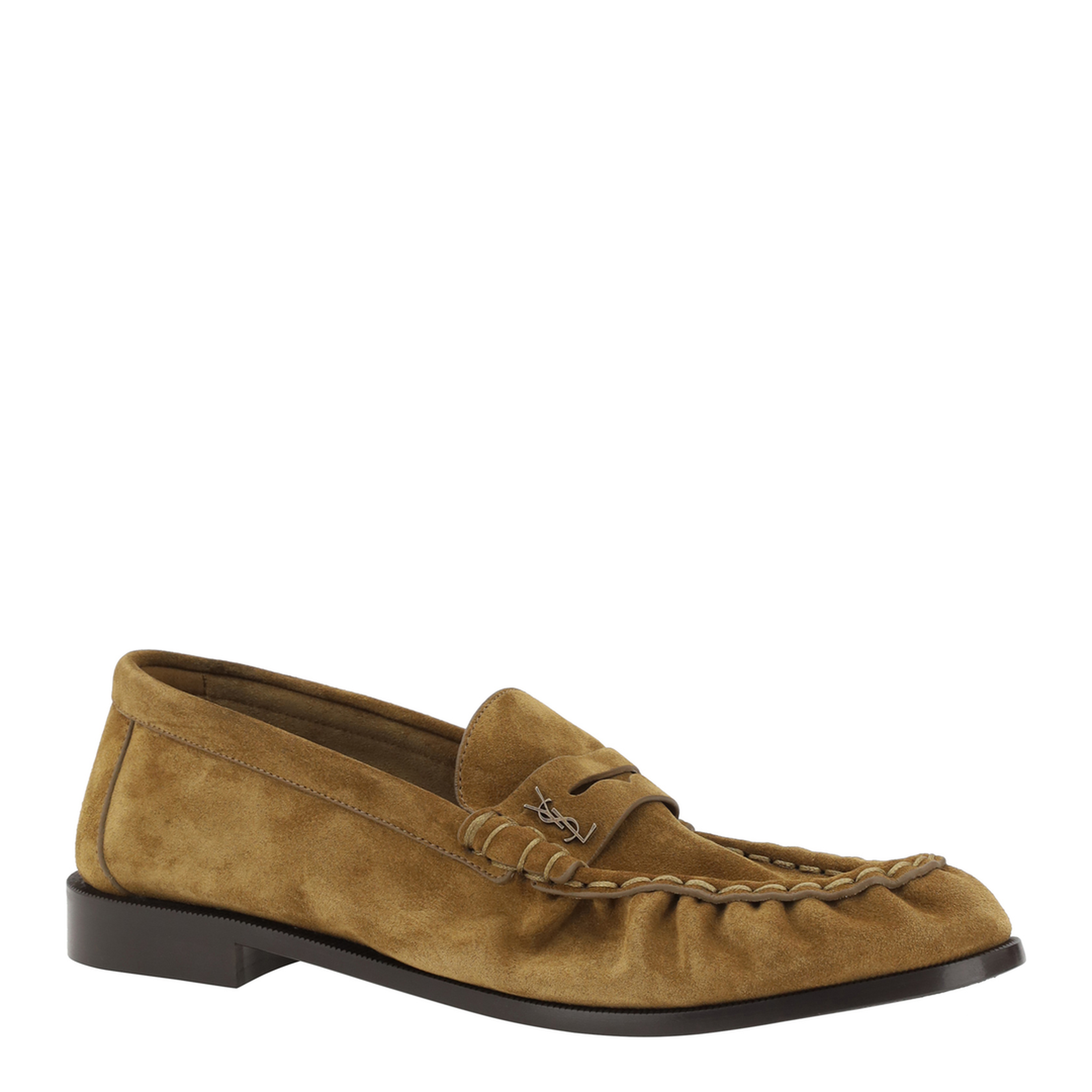 MAYFEYR - Saint Laurent - Le Loafer Suede Loafers - 8168122W5AC