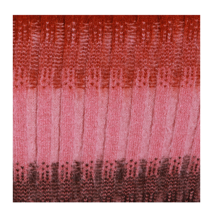 Multicoloured Mohair and Wool Skirt