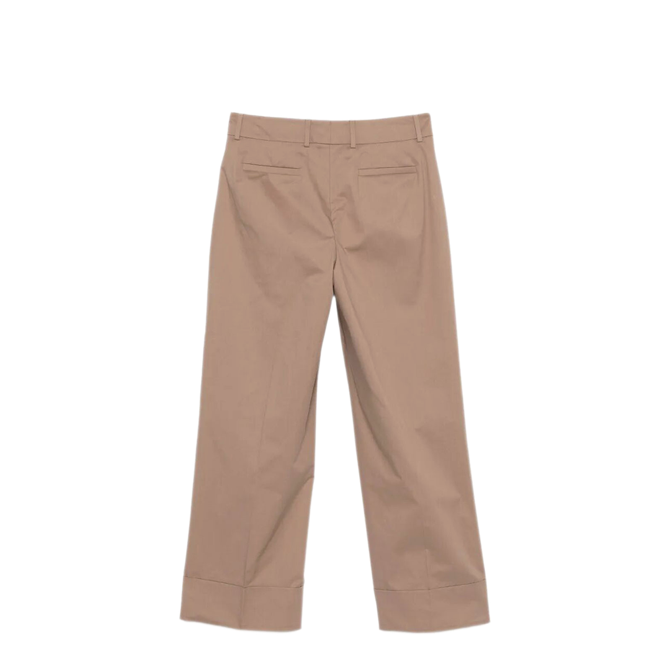 MAYFEYR - INCOTEX - Arlys Wide Leg Cuffed Cotton Trousers - 173846D6594600
