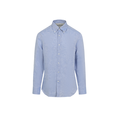 MAYFEYR - Brunello Cucinelli - Linen Shirt - MM6841716