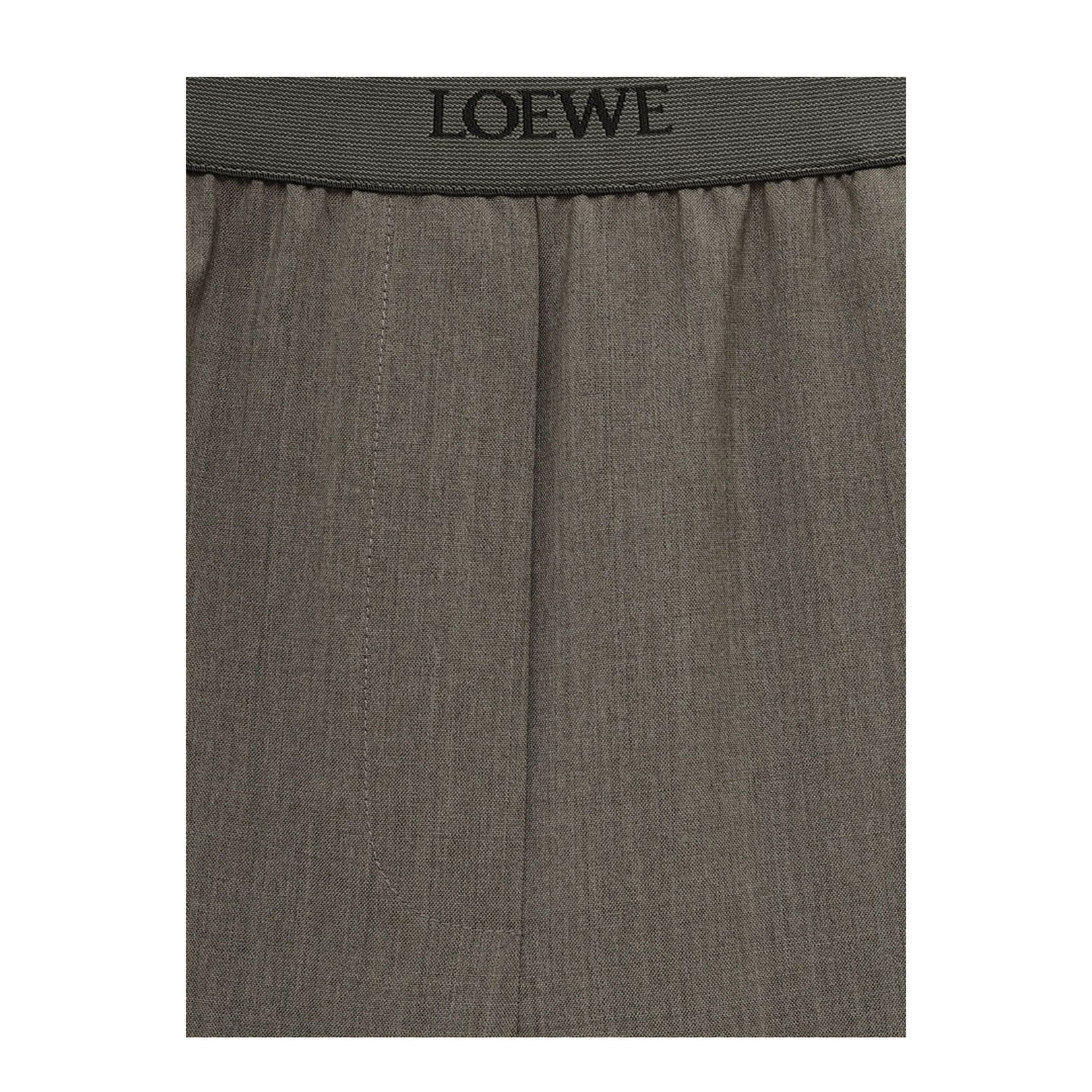 Trousers in Wool Green