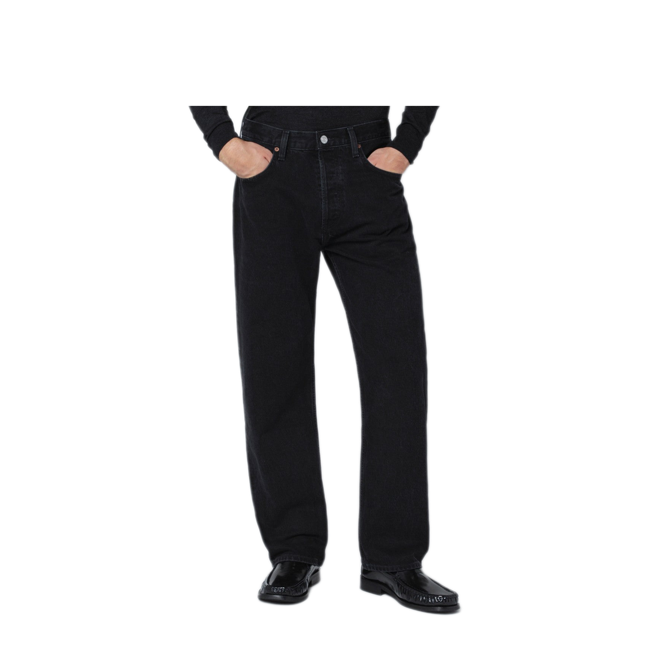 MAYFEYR - Agolde - Black Regular Jeans - A7031683KBR