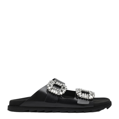 Mule Slidy in Leather