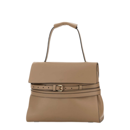 MAYFEYR - Moschino - Beige Nappa Leather Crossbody Bag - MC4162PP0OOA0103