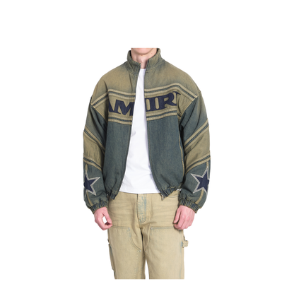 Sport Denim Track Jacket