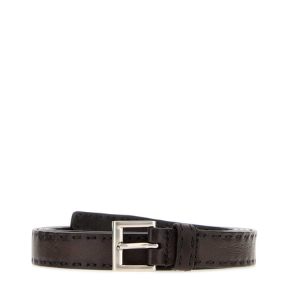 MAYFEYR - Prada - Brown Nappa Leather Belt - 2CC7322ZQ4F0201
