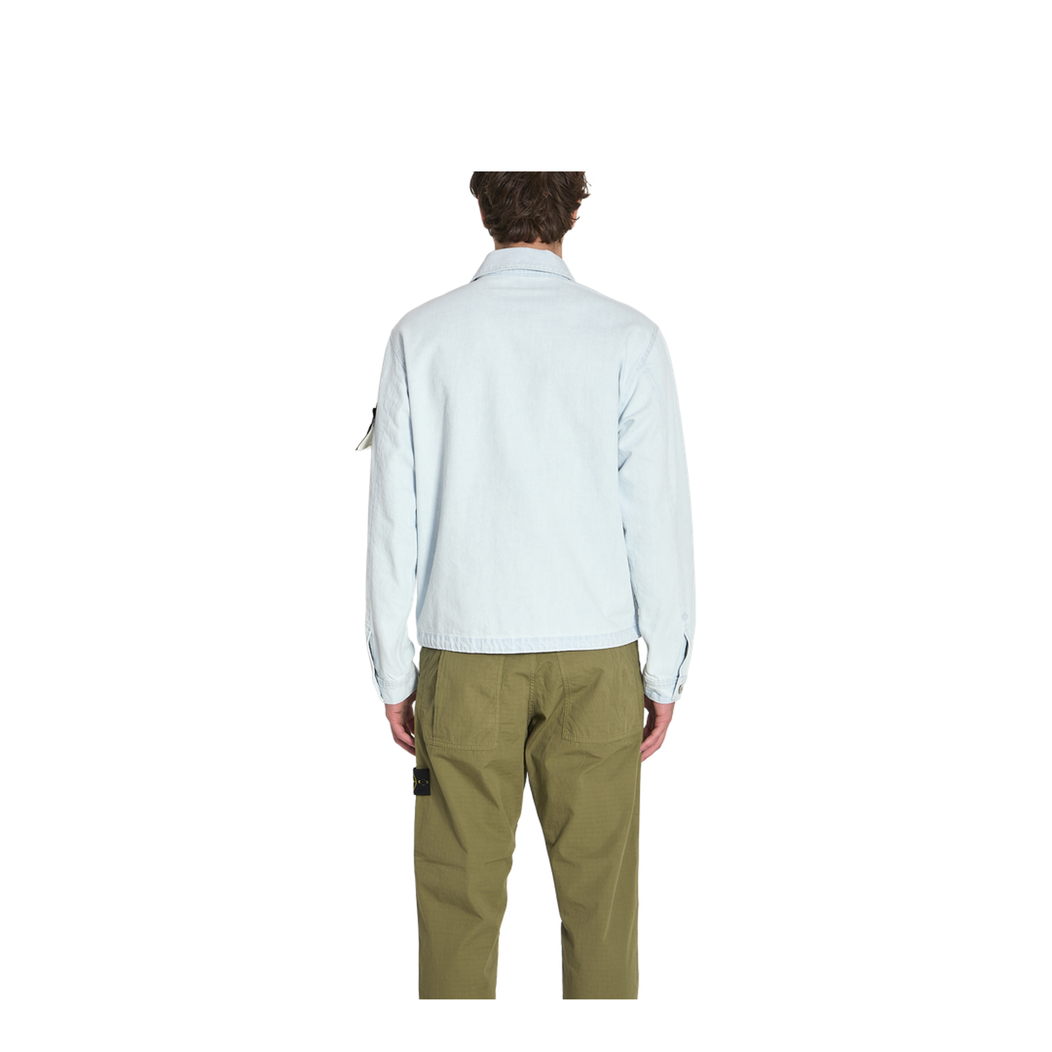 Ultra-bleached denim jacket