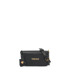 mini versace nappa leather tag hand