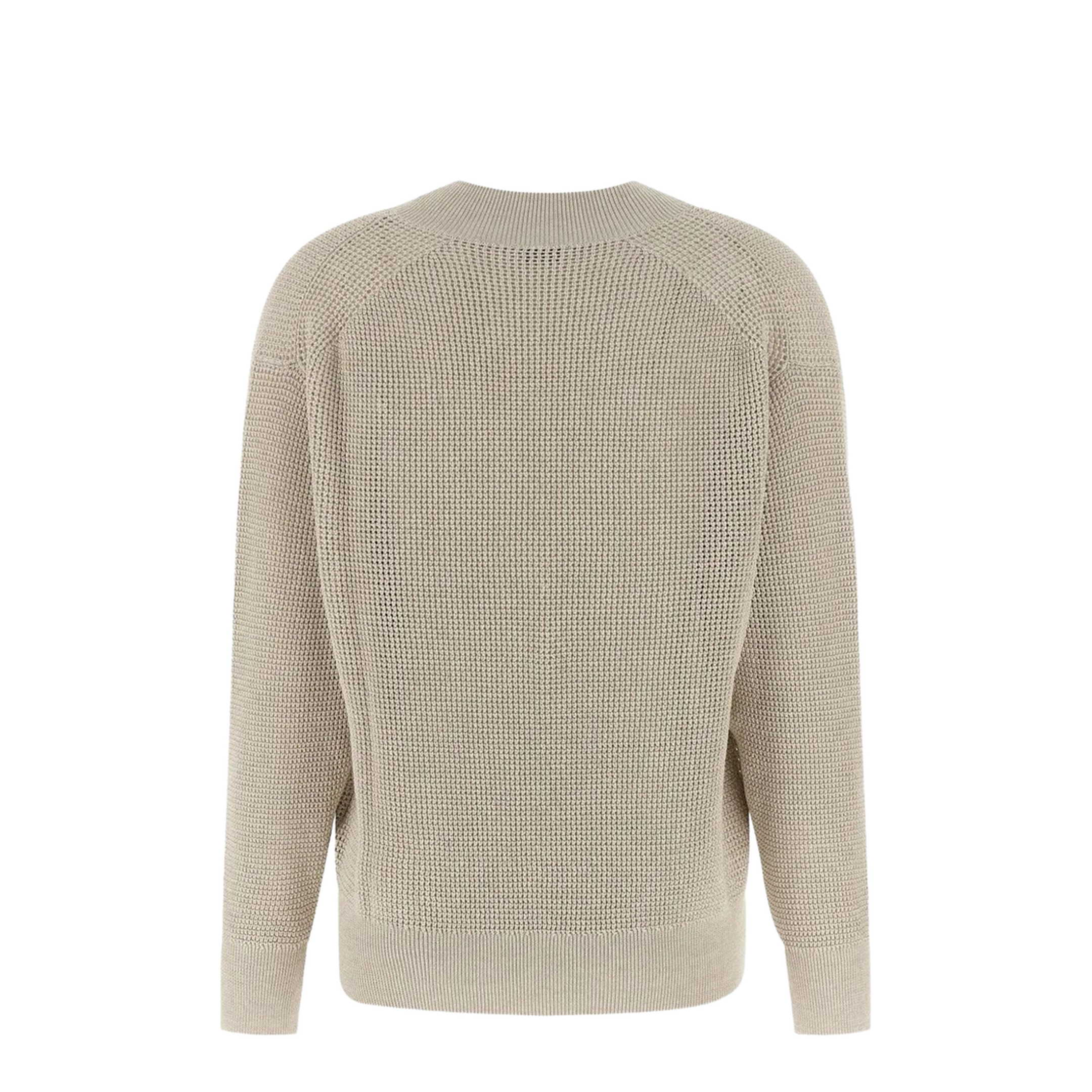 MAYFEYR - Brunello Cucinelli - Openwork V-Neck Sweater - MST263312