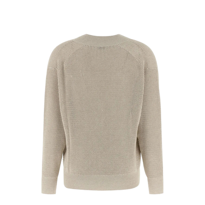 MAYFEYR - Brunello Cucinelli - Openwork V-Neck Sweater - MST263312